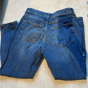 Topshop Light Blue Denim Jeans